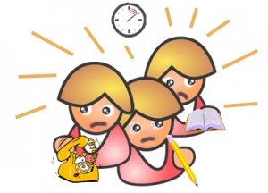 Harried Triplet Dolls